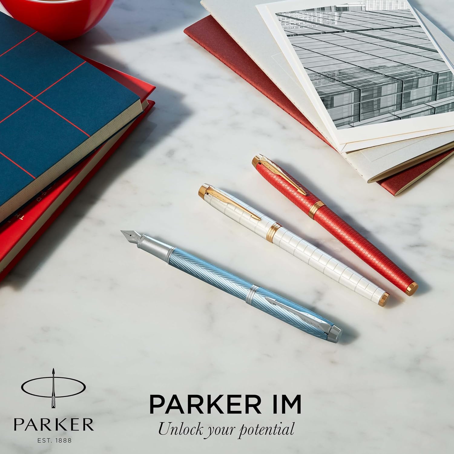 Thumbnail 5 de Parker IM Bolígrafo Plata con Adorno Dorado