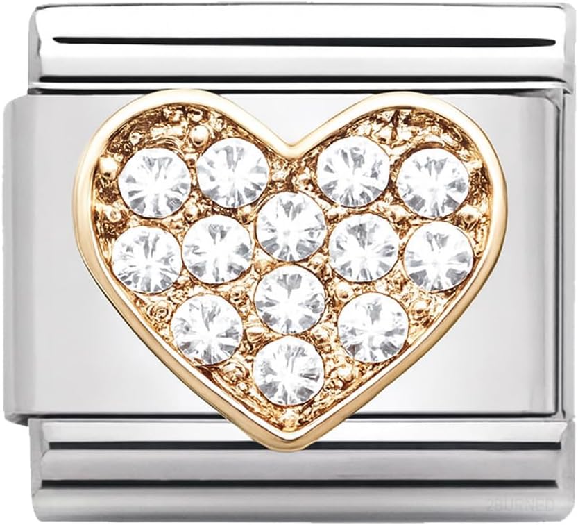 Thumbnail 6 de 2Burned Italian Charm Flag for 9 mm Bracelets in Stainless Steel