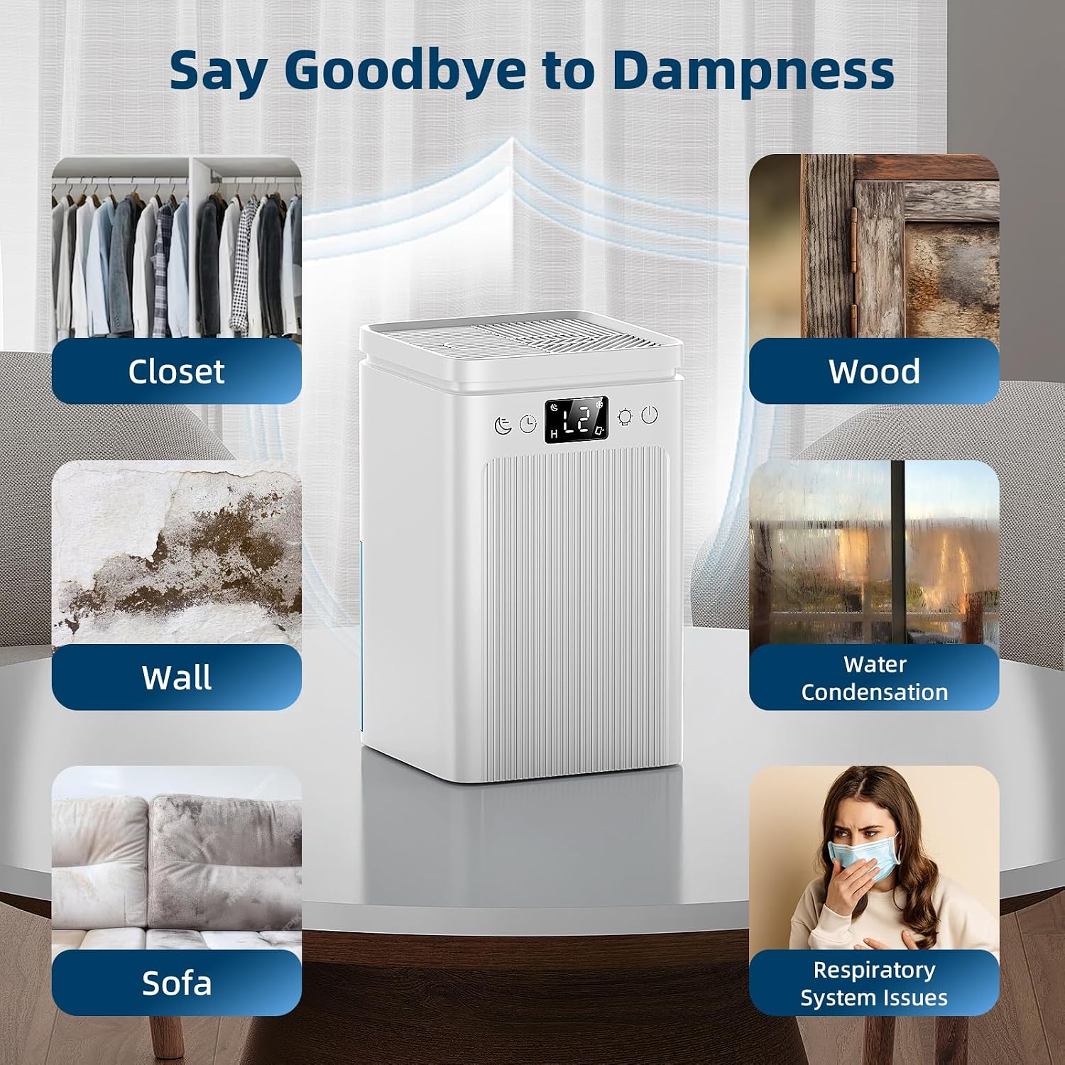 Thumbnail 6 de Dehumidifier for Bedroom 2.2L 💧