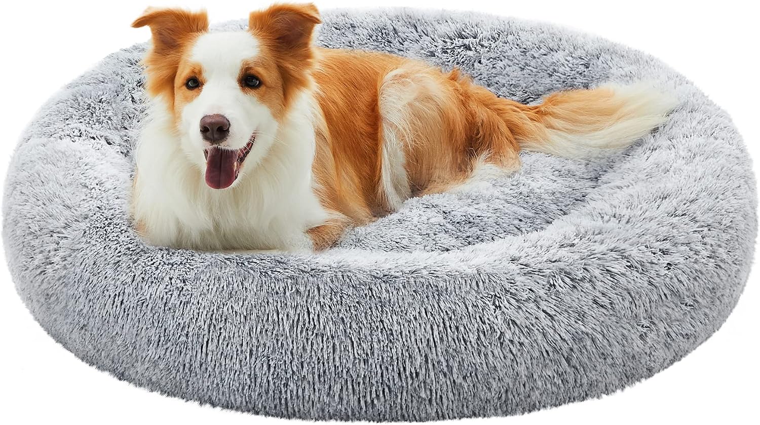 Detalle de Feandrea Hundebett Donut Kissen 100 cm