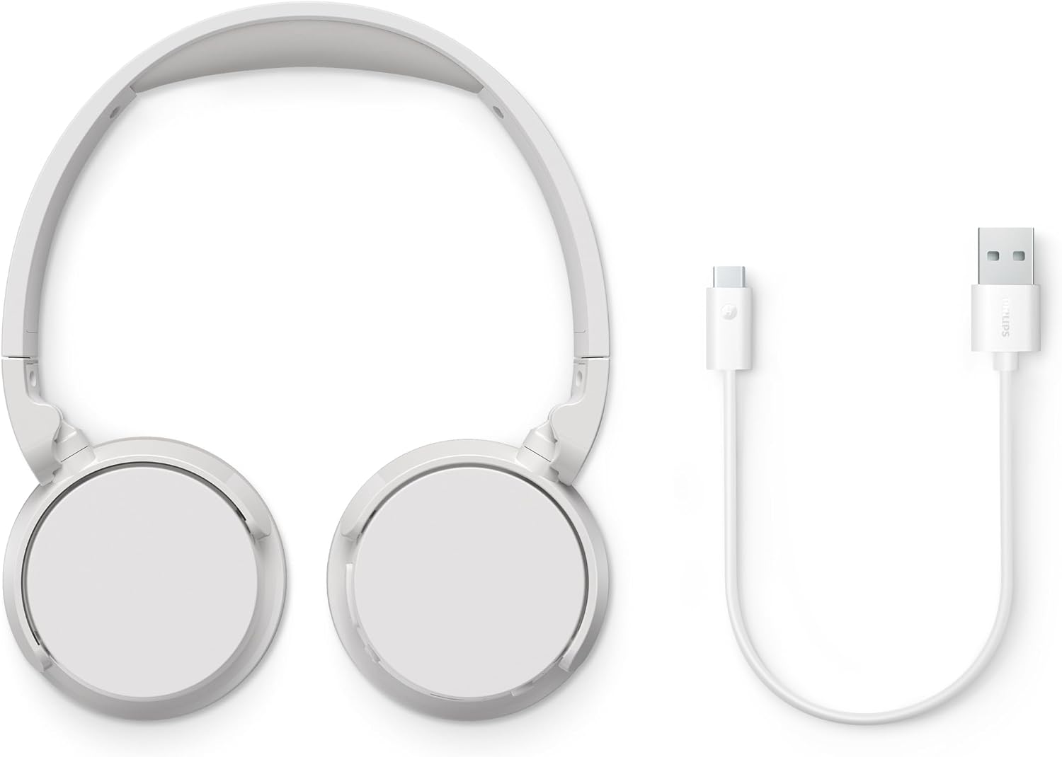Detalle de PHILIPS TAH3209WH: Leichter, kabelloser Bluetooth‑Kopfhörer mit passiver Geräuschisolierung