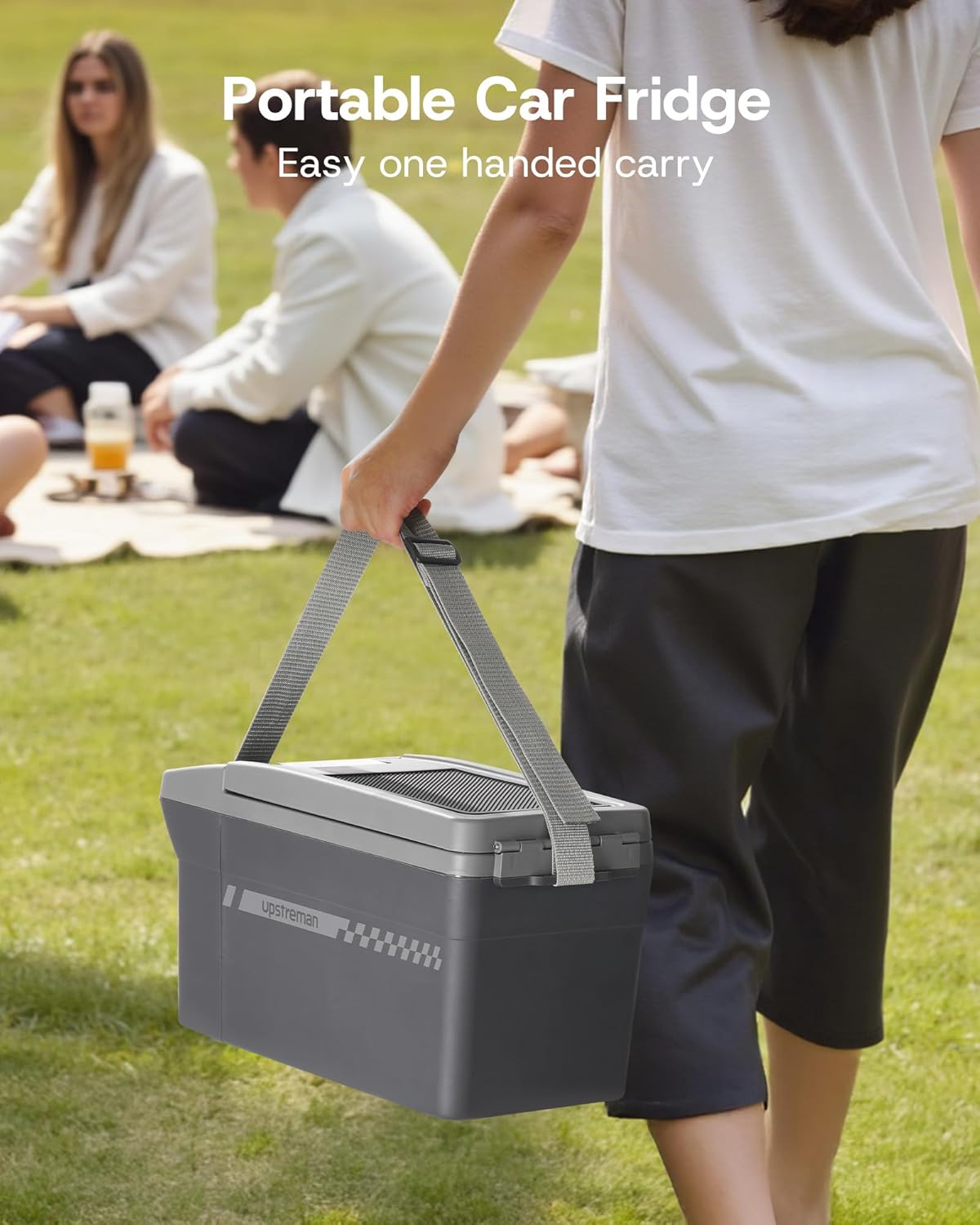 Thumbnail 1 de Glacière électrique Upstreman 8 L (chauffe et refroidit) 12 V pour voiture, camion, bateau et camping-car