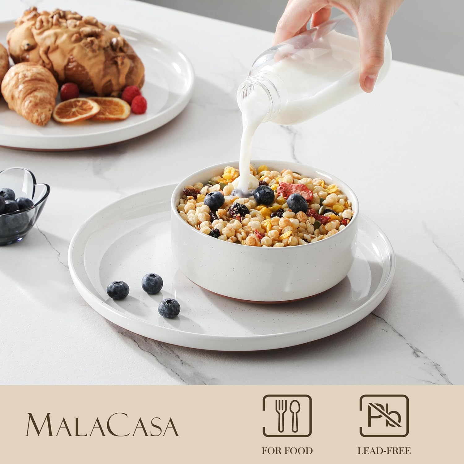 Thumbnail 2 de MALACASA TARA 12 Piece Dinnerware Set 🍽