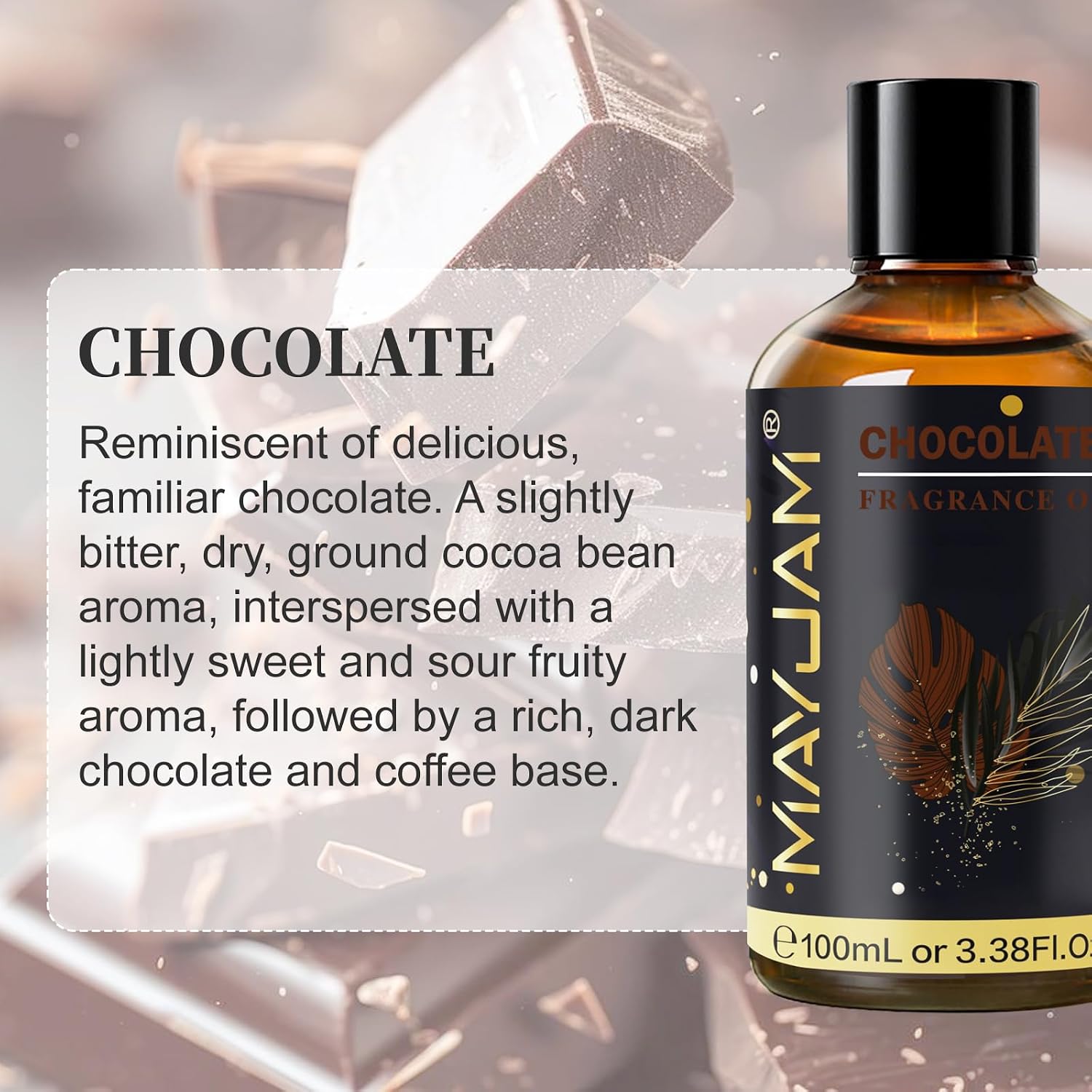Detalle 2 de MAYJAM Huile de chocolat 100ml ⚡