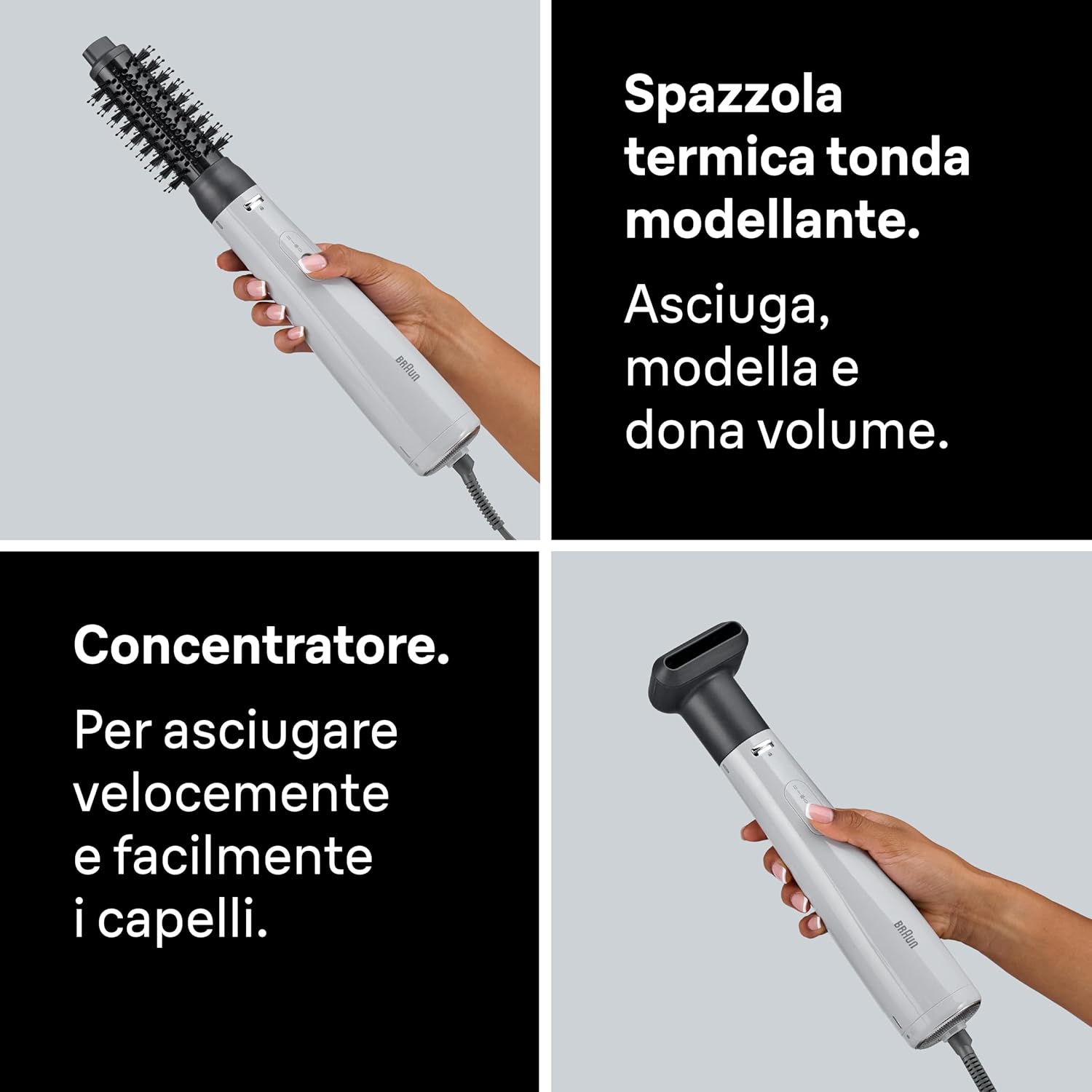 Thumbnail 4 de Braun Air Styler AS2.21 800W Spazzola termica