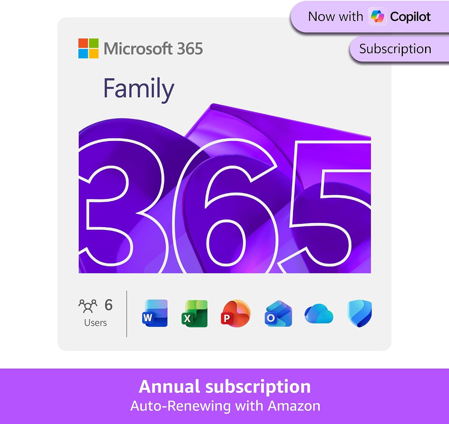 Thumbnail 6 de Microsoft 365 Personal: 1 user, 1TB cloud storage and AI‑powered Office apps