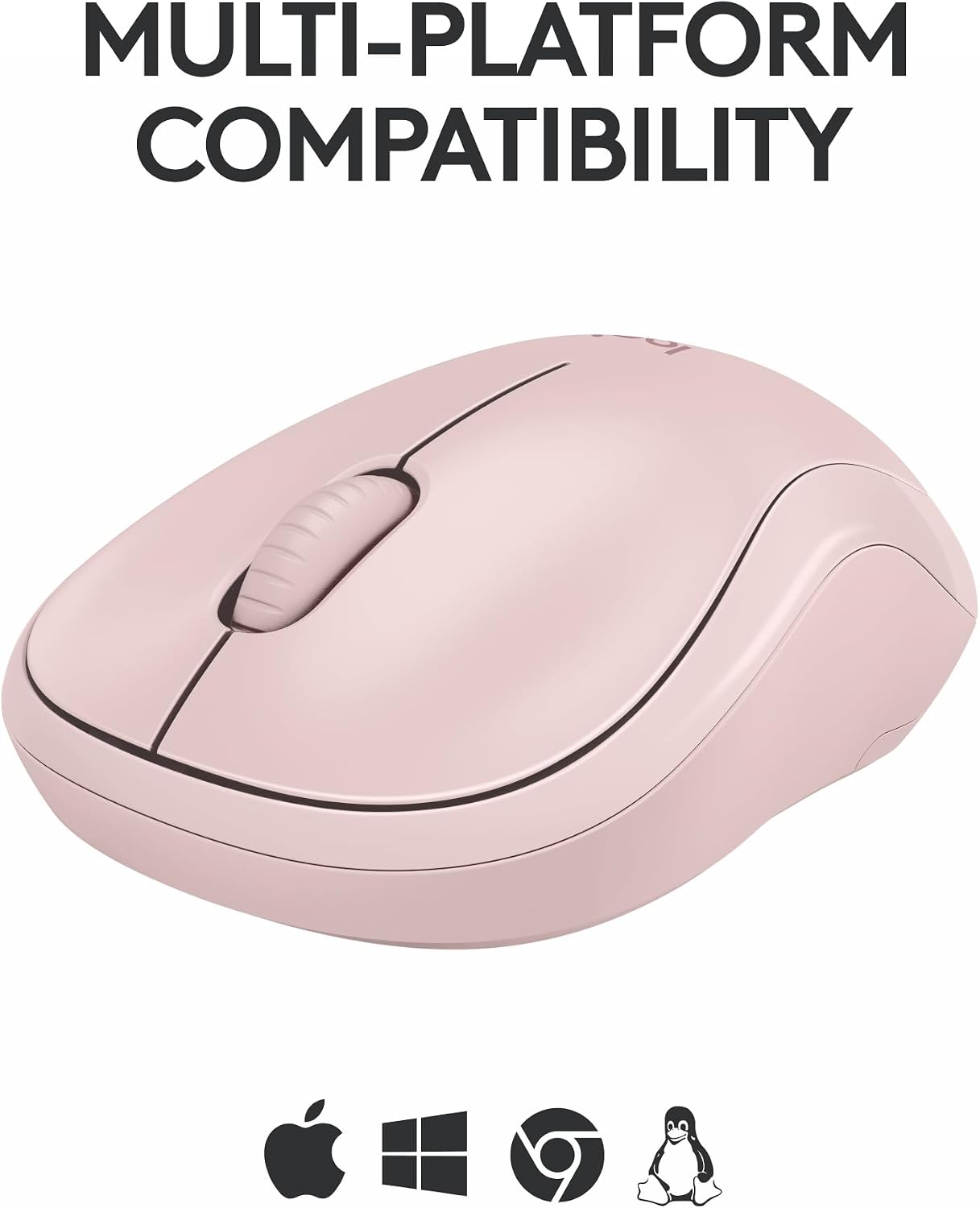 Detalle 2 de Logitech M240 Silent 910-007117 Compact Bluetooth Mouse, Rose