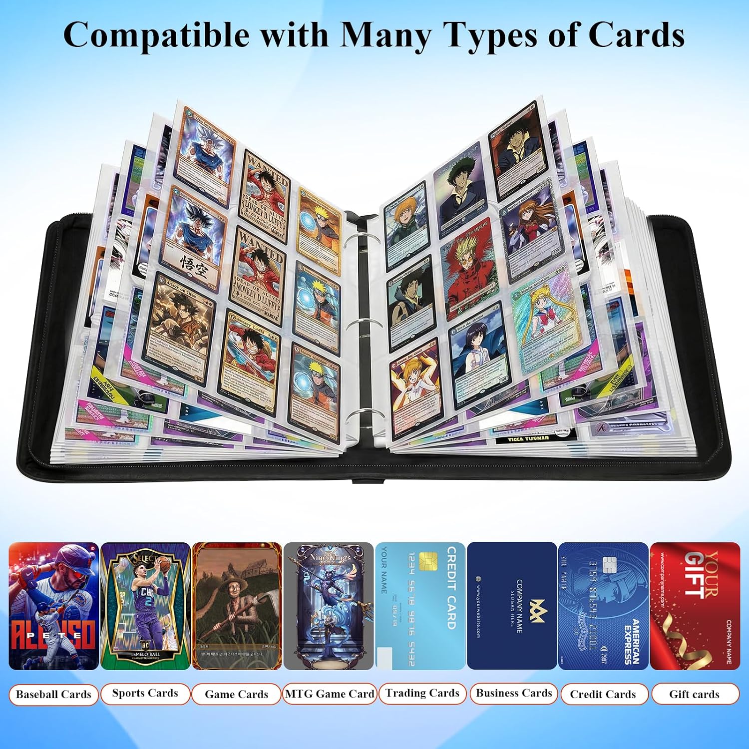 Detalle de Card Binder, 900-Card Capacity