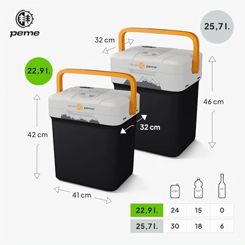 Thumbnail 10 de peme Frigo Portatile Elettrico 12V/230V 22,9L: frigorifero da auto e camper