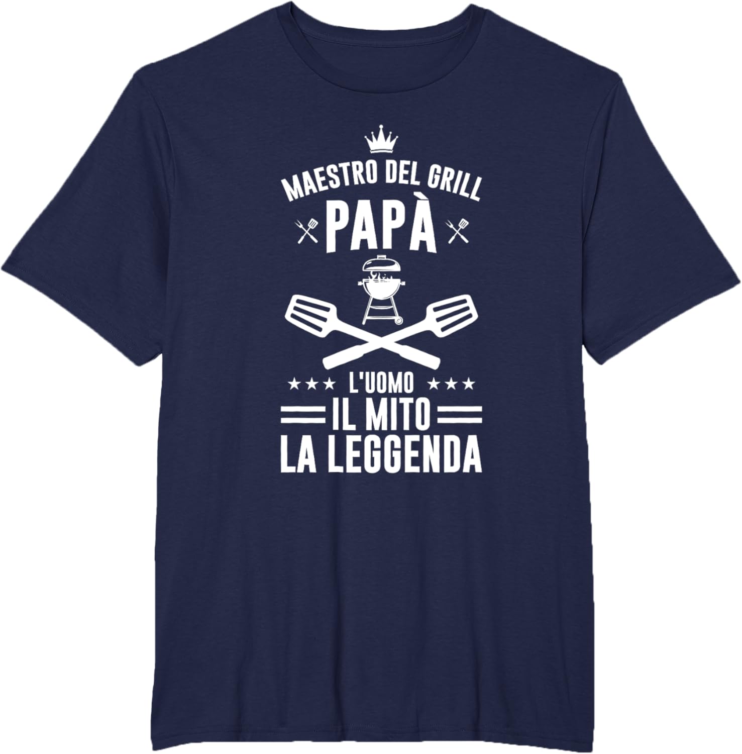 Thumbnail 3 de Maglietta Barbecue Papà Maestro di Griglia