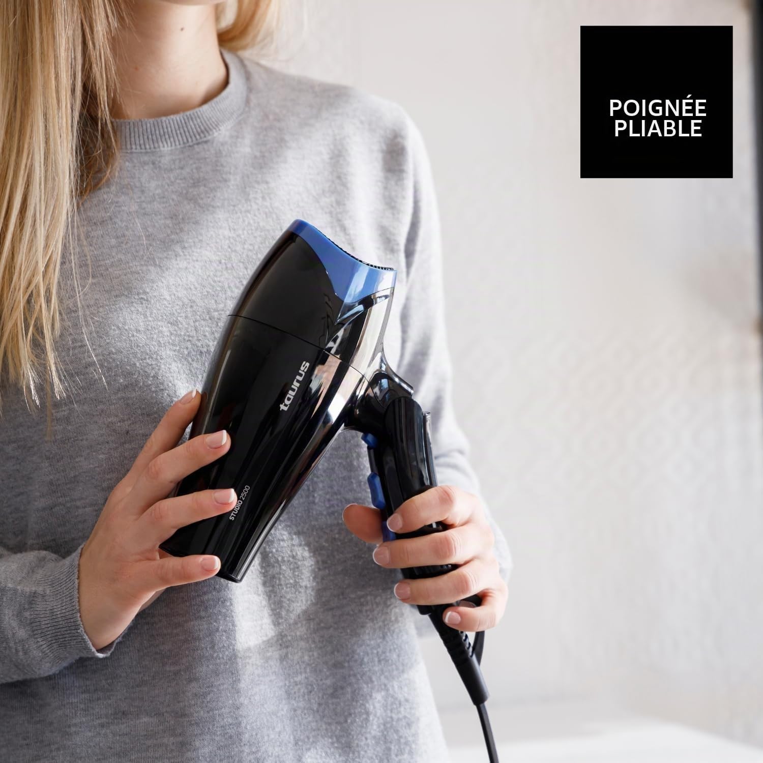 Detalle 1 de Taurus Studio 2500 haardroger, 2400 W, opvouwbaar met diffuser
