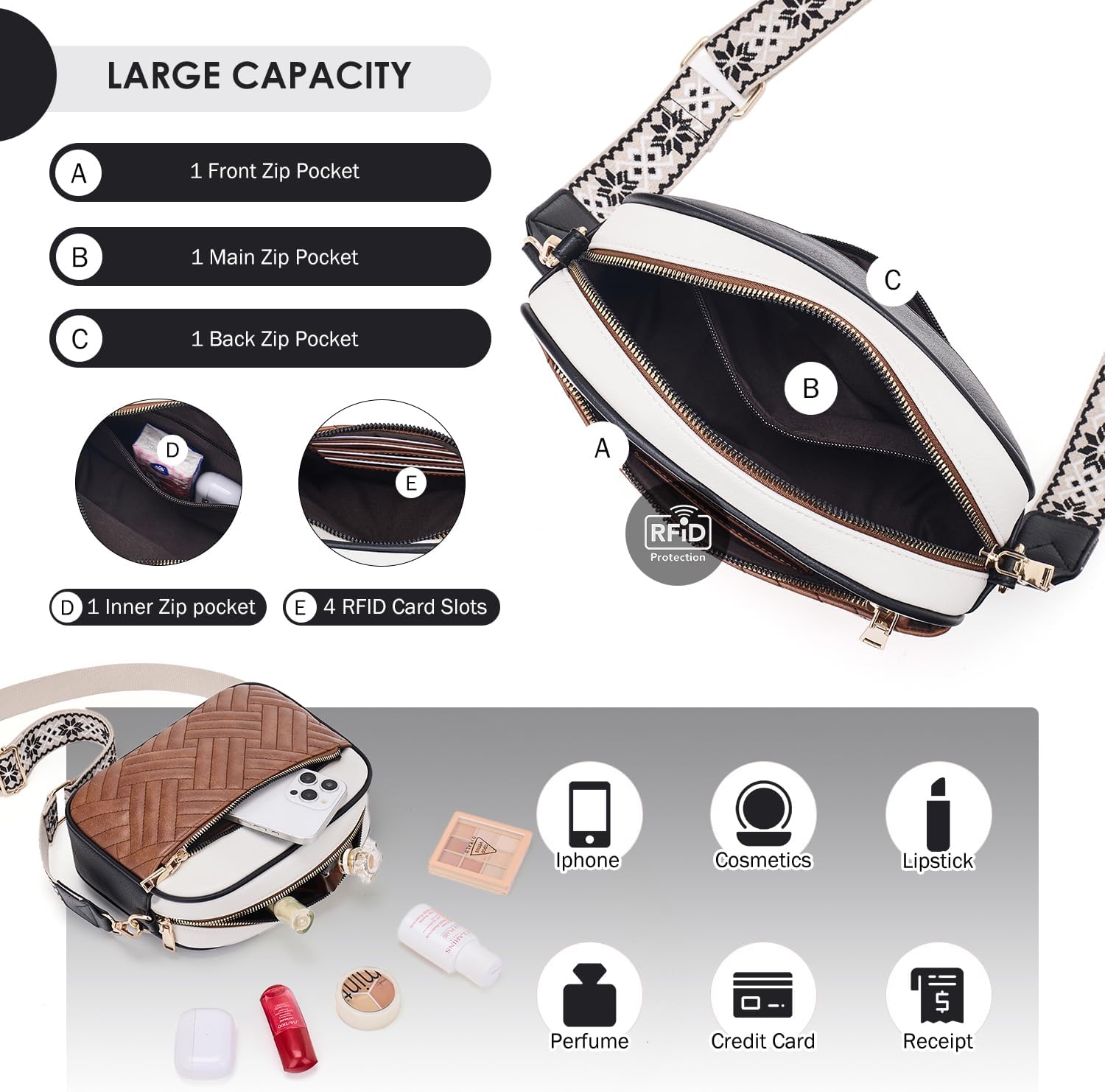 Thumbnail 3 de Roulens Umhängetasche für Handy 24,5 cm