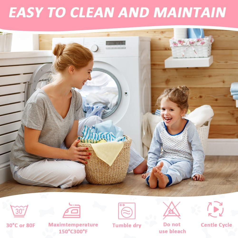 Thumbnail 6 de DUJUIKE Coprimaterasso Impermeabile 2 pezzi 90×180 cm – Protezione totale per letto, pavimenti e mobili