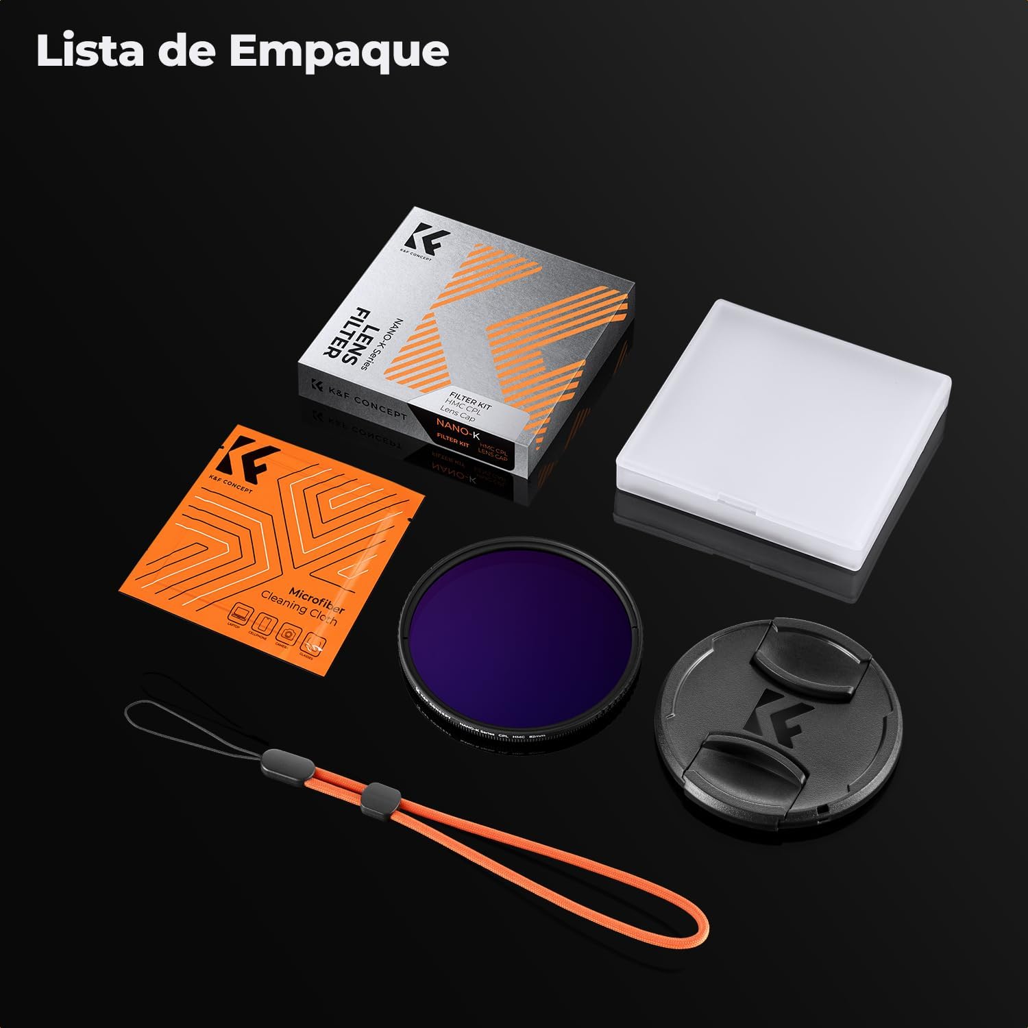 Detalle 2 de K&F CONCEPT Nano-Klear CPL 82mm