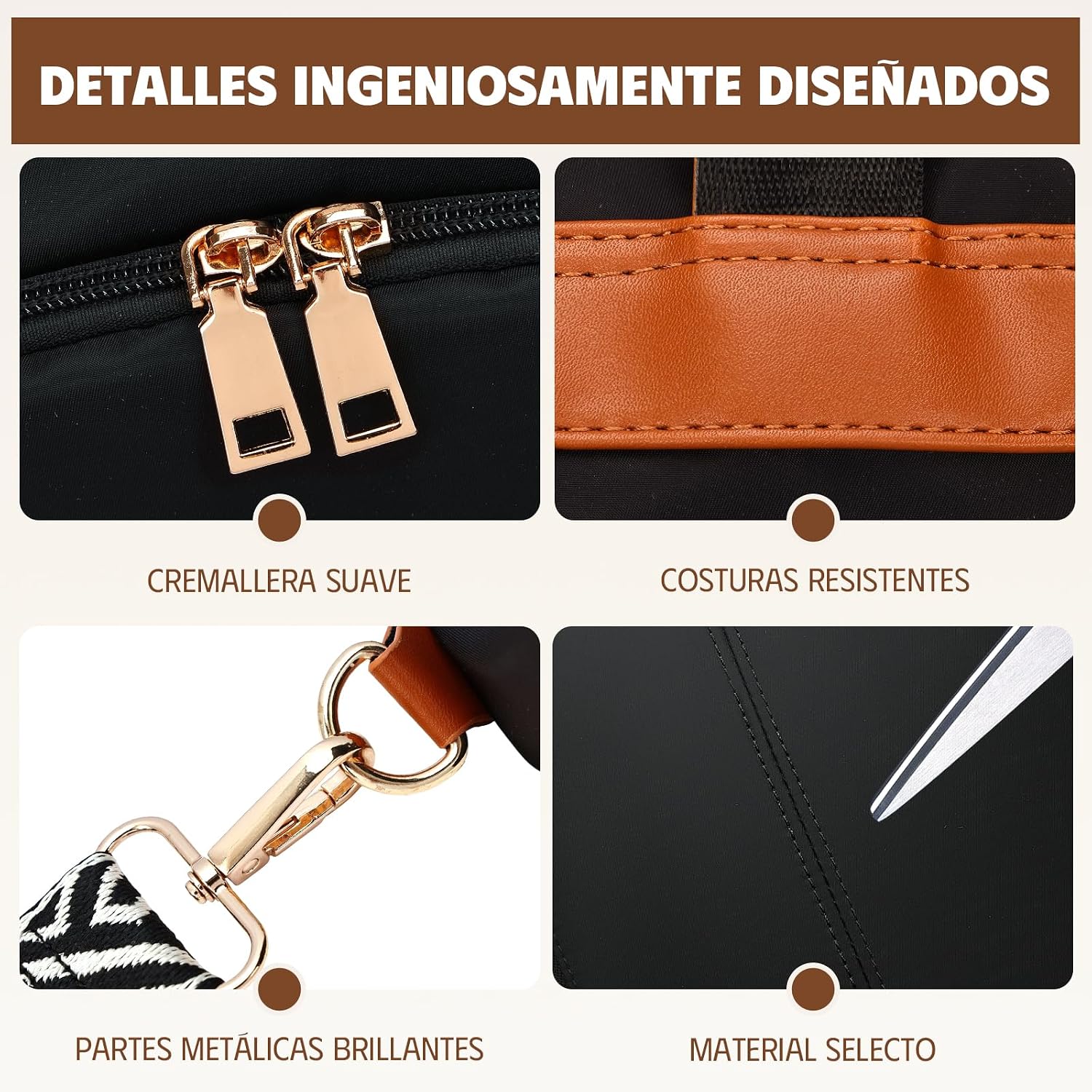 Thumbnail 6 de ONETOALL Bolso Mochila Mujer Antirrobo