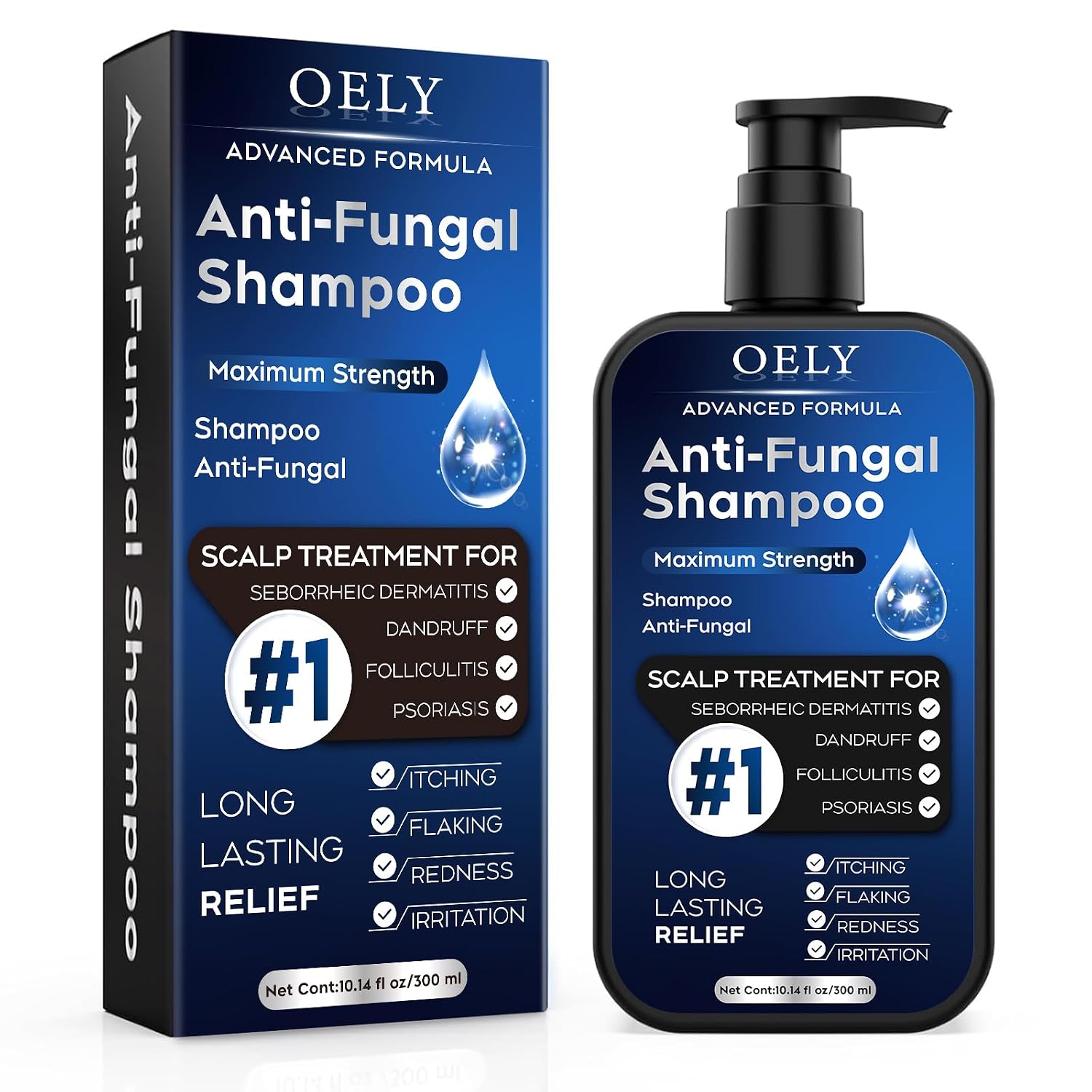 Detalle de Oely Antifungal Shampoo, 10.1 fl oz