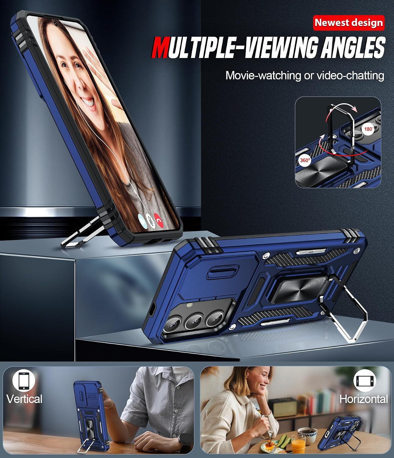 Detalle de Samsung Galaxy S25 case with camera slider