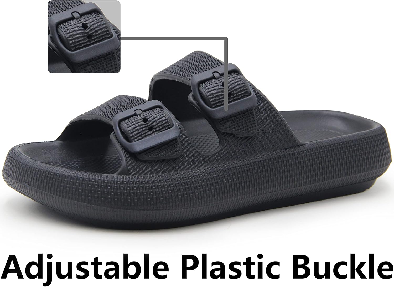 Detalle de Weweya EVA sandals with double buckle