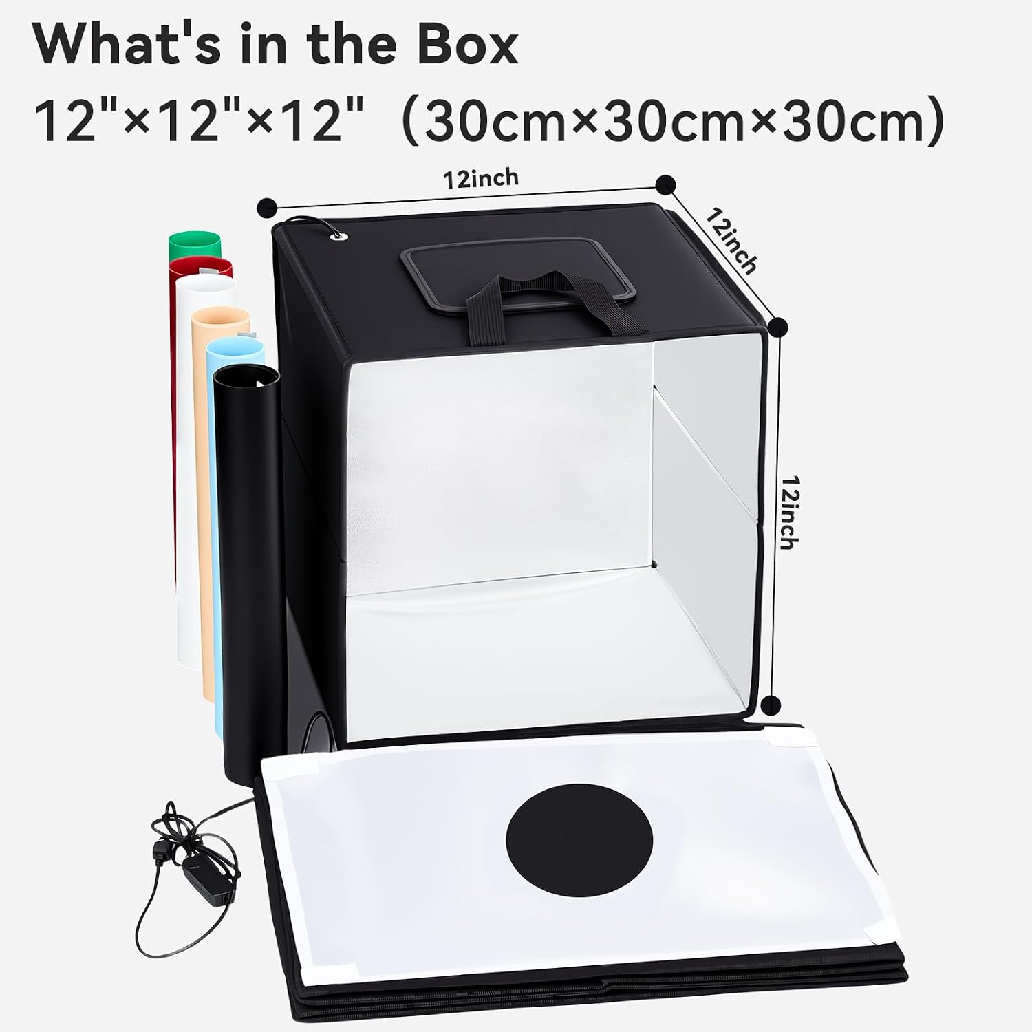 Thumbnail 6 de Photo Light Box 30x30cm LED studio
