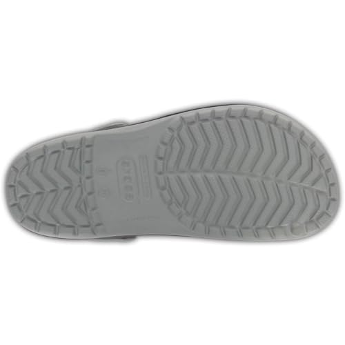 Thumbnail 10 de Crocs Crocband Clog - Unisex Adults, Grey (Light Grey/Navy), EU 36/37
