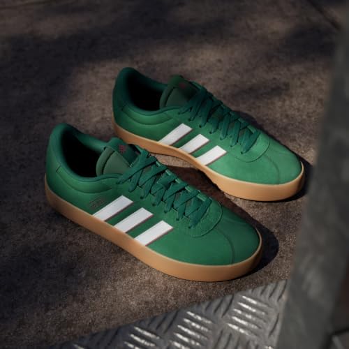 Thumbnail 1 de adidas VL Court 3.0 Shoes para hombre | Dark Green/Cloud White/Burgundy