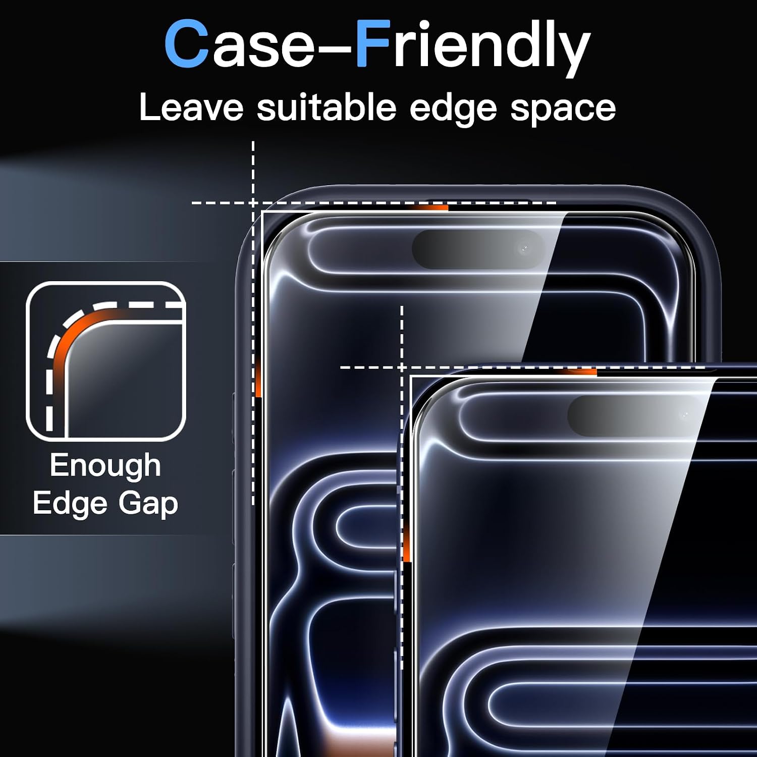 Thumbnail 6 de JETech iPhone 17 Pro 6.3-inch screen protector 3-pack