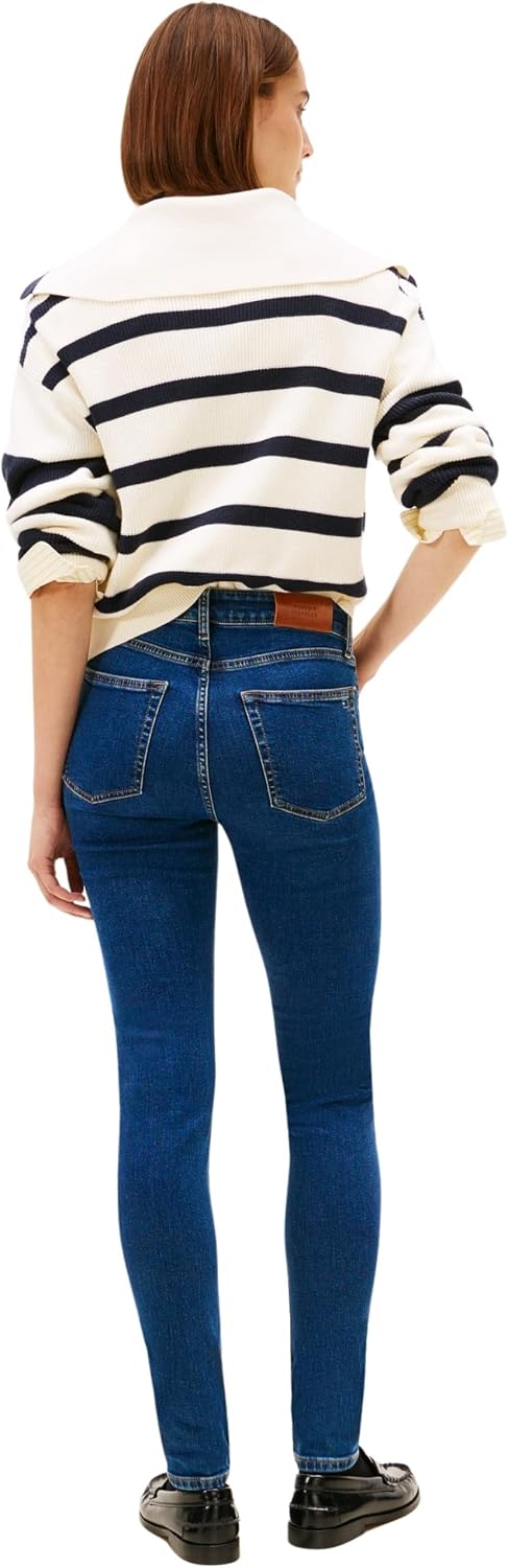 Detalle de Tommy Hilfiger DNM Emi Como Skinny RW WW0WW47689 – Jean skinny femme, très mince