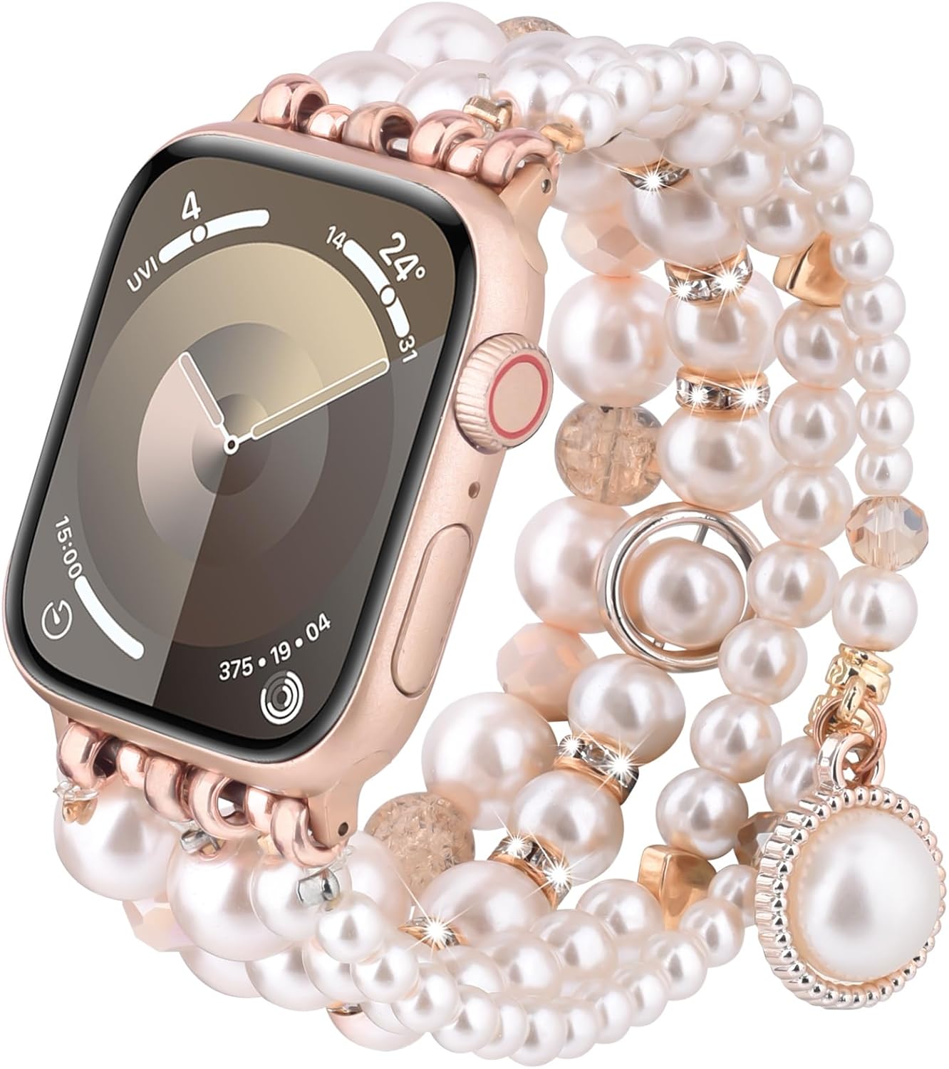 Thumbnail 6 de VMORO Pearl Bracelet Strap for Apple Watch (38–42mm) – Elegant Women’s Replacement Band