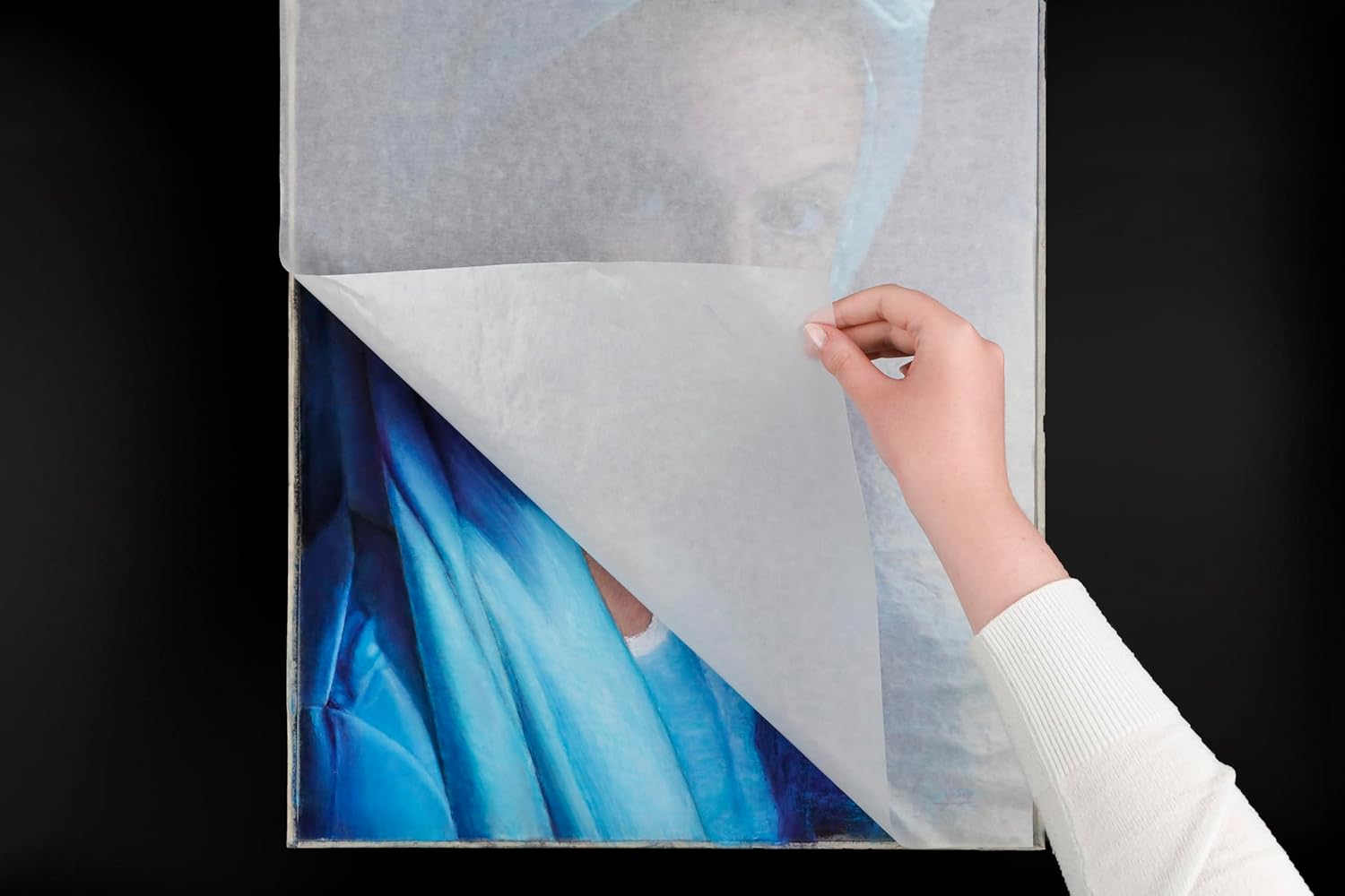 Thumbnail 1 de Clairefontaine 976101C Bloc Encollé Pergamine A3 – 30 Feuilles, 29,7×42 cm, Papier Cristal Souple