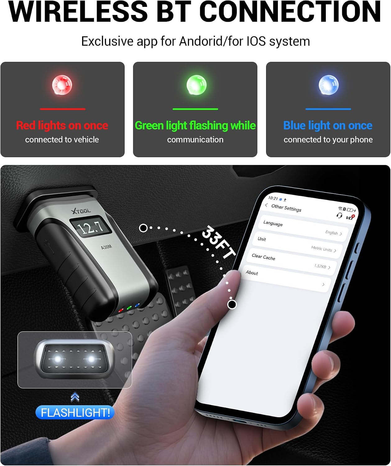 Thumbnail 2 de XTOOL Anyscan A30M OBD2 Scanner Kit: Wireless Bidirectional Diagnostics with Lifetime Updates