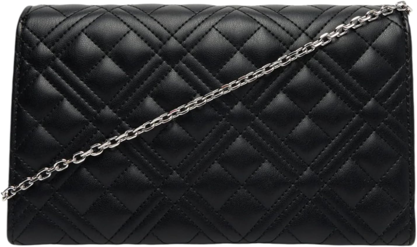 Thumbnail 1 de Love Moschino QUILTED PU SCHWARZ+GALV.NIKEL – Polyester/PU‐Tasche mit quilting und Nickelhardware