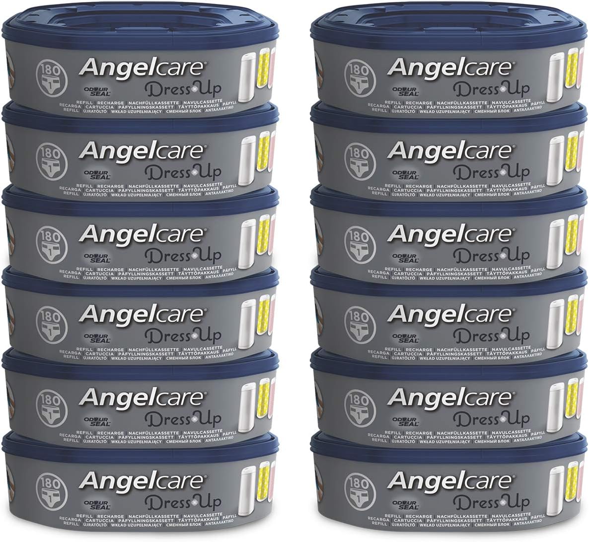 Detalle 2 de Angelcare Ricarica mangiapannolini ottagonale – pacchetto da 6