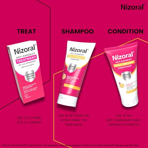 Thumbnail 6 de Nizoral Anti-Dandruff Treatment Shampoo (1 x 100ml) — Clinically proven for itchy, flaky scalps