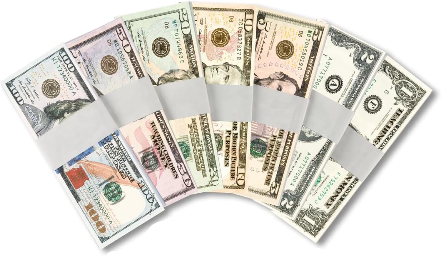 Thumbnail 1 de 210 Pcs Play Money Kids Set for Number Learning and Early Math Skills