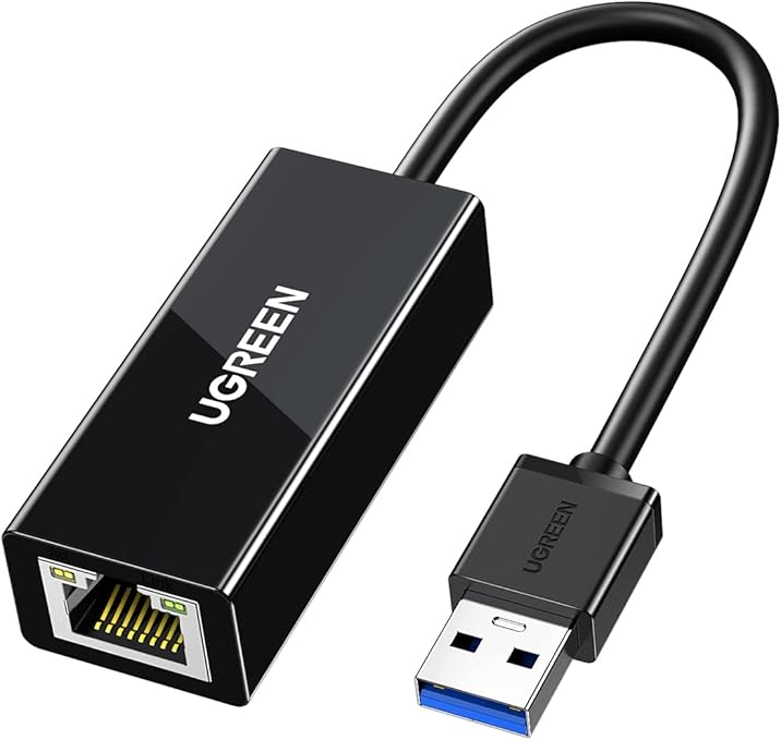 Detalle de UGREEN Adaptador USB 3.0 a Ethernet 1000Mbps 🌐 Conexión Rápida