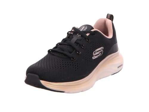 Detalle de Skechers Espuma de Vapor Zapatillas mujer malla negra 39