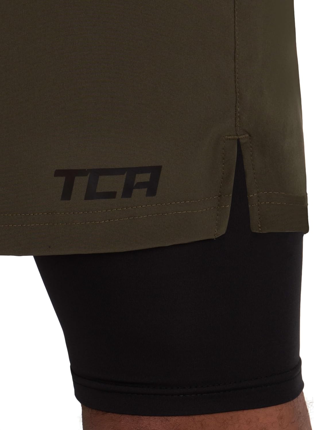Thumbnail 2 de TCA Ultra Pantaloncini Uomo Sportivi 2 in 1 da Corsa con Tasca a Chiusura Zip