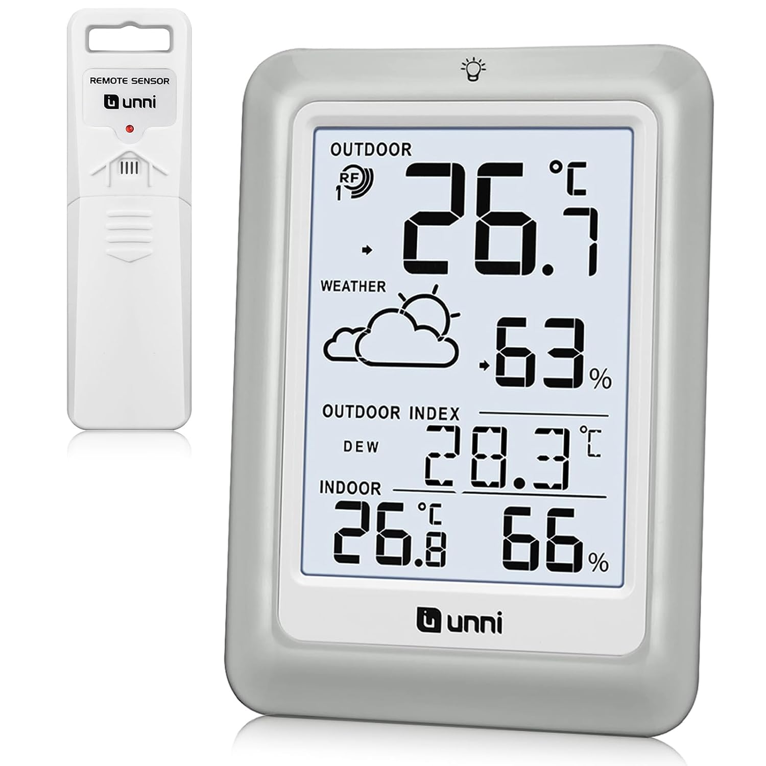 Detalle de U UNNI Wireless Weather Station 100m Range