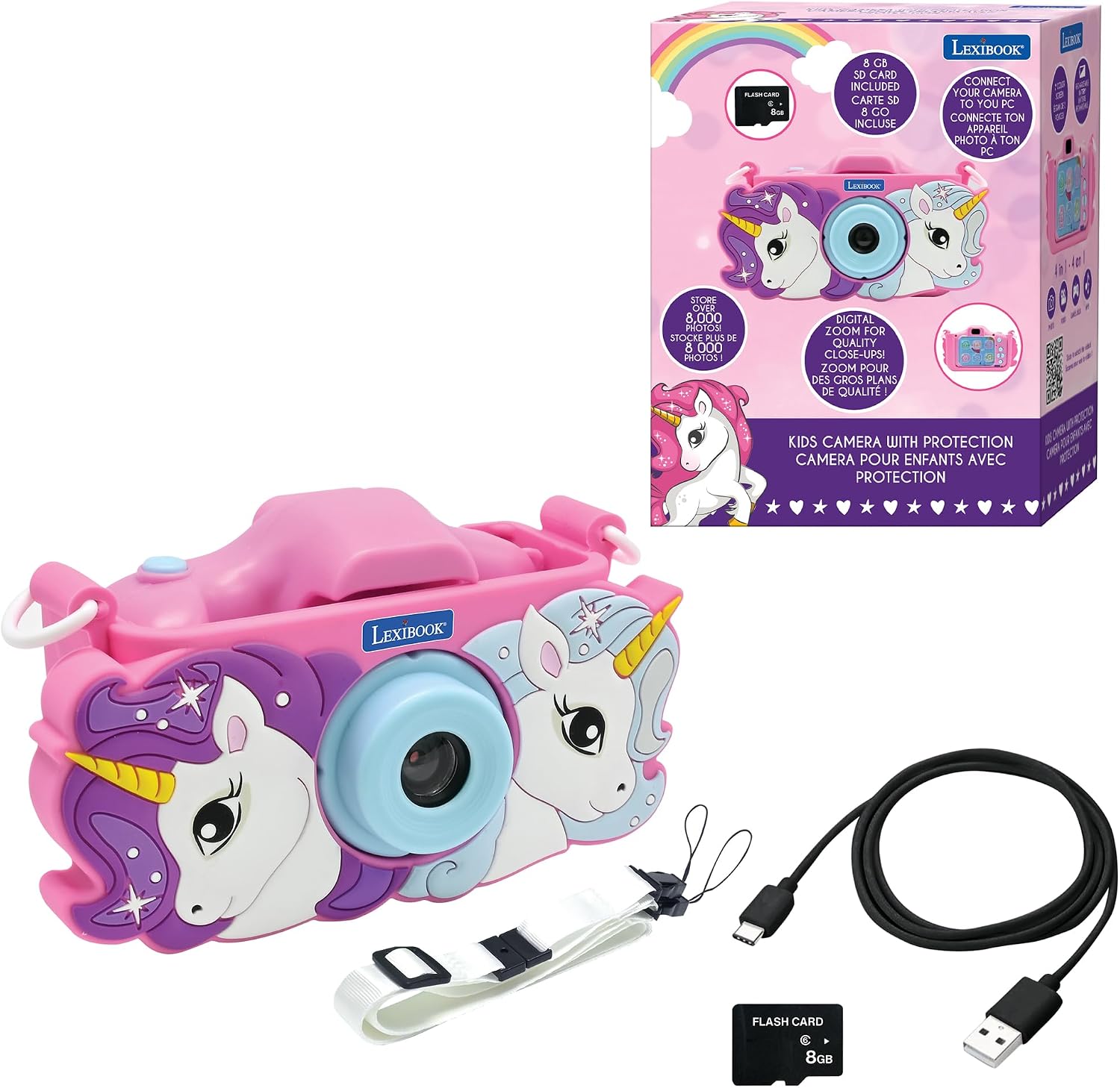 Detalle de Lexibook DJ078UNI Unicorn Camera