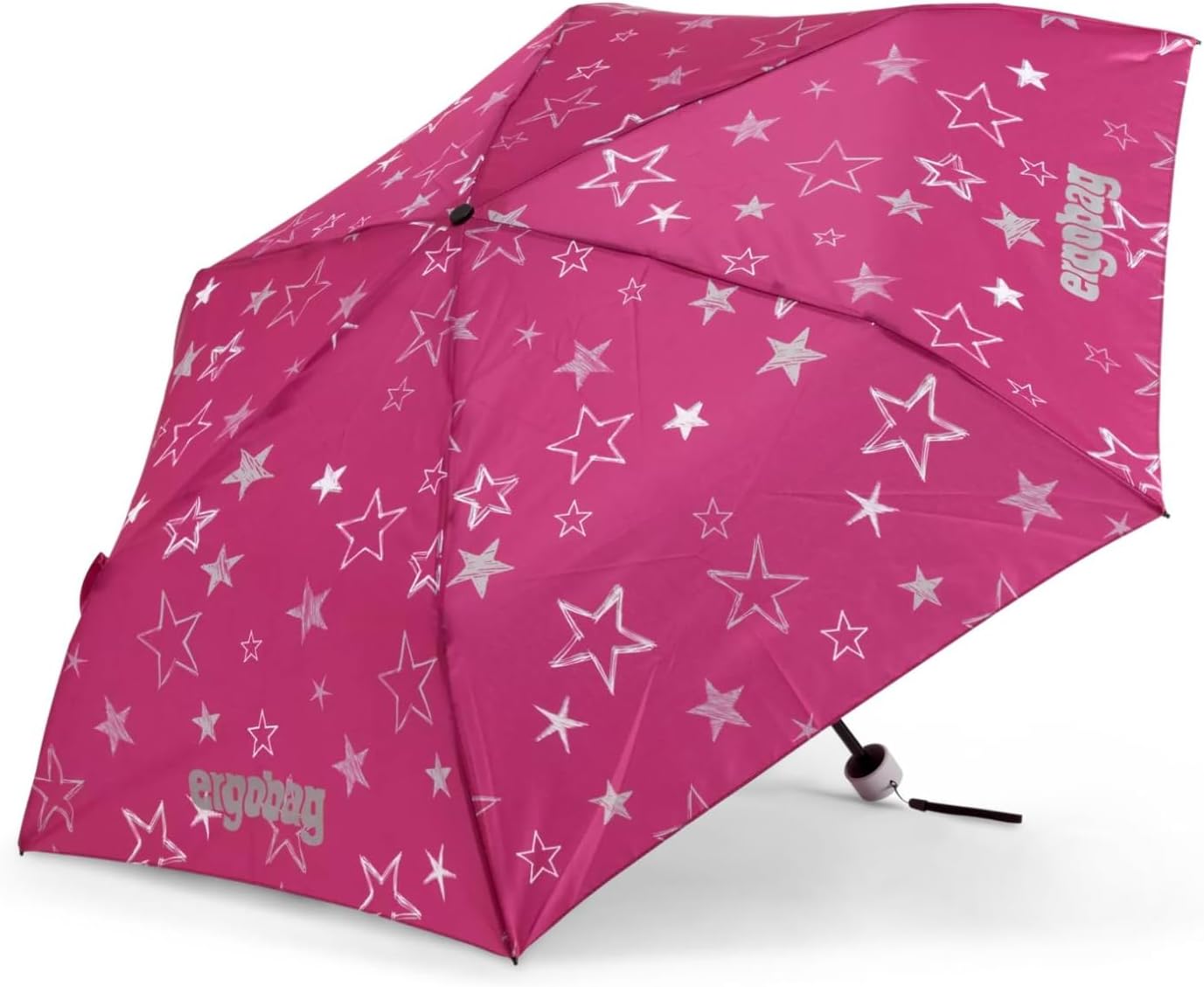 Detalle de ergobag Regenschirm SternzauBär – Pink
