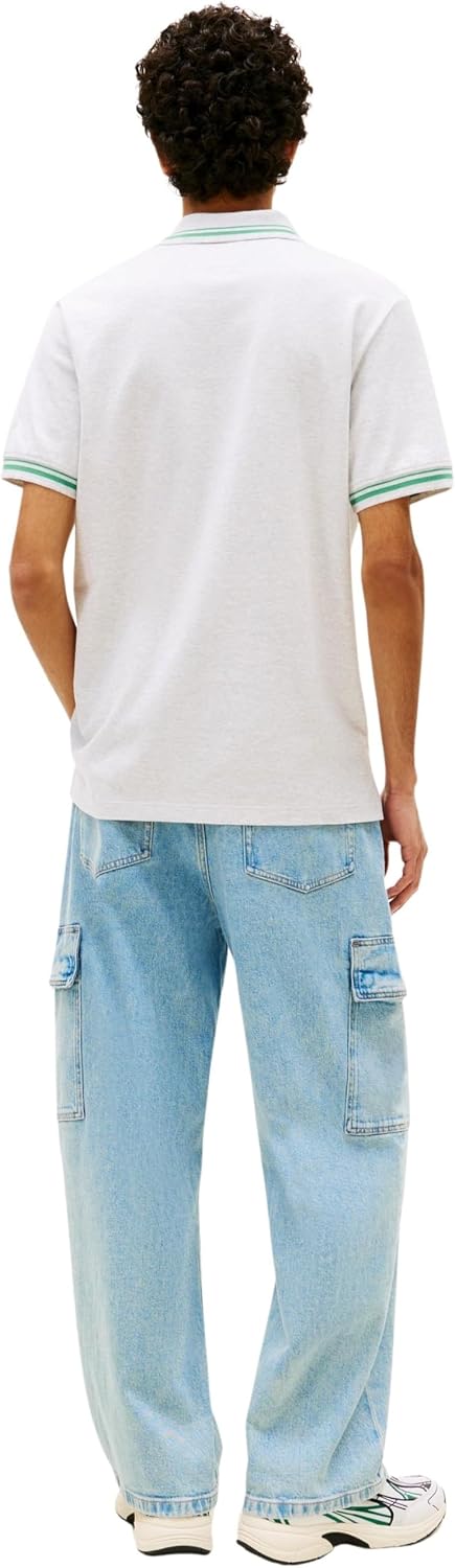 Thumbnail 1 de Tommy Jeans Tjm Reg Tipped Polo Ext Dm0dm22… da uomo (confezione da 1)