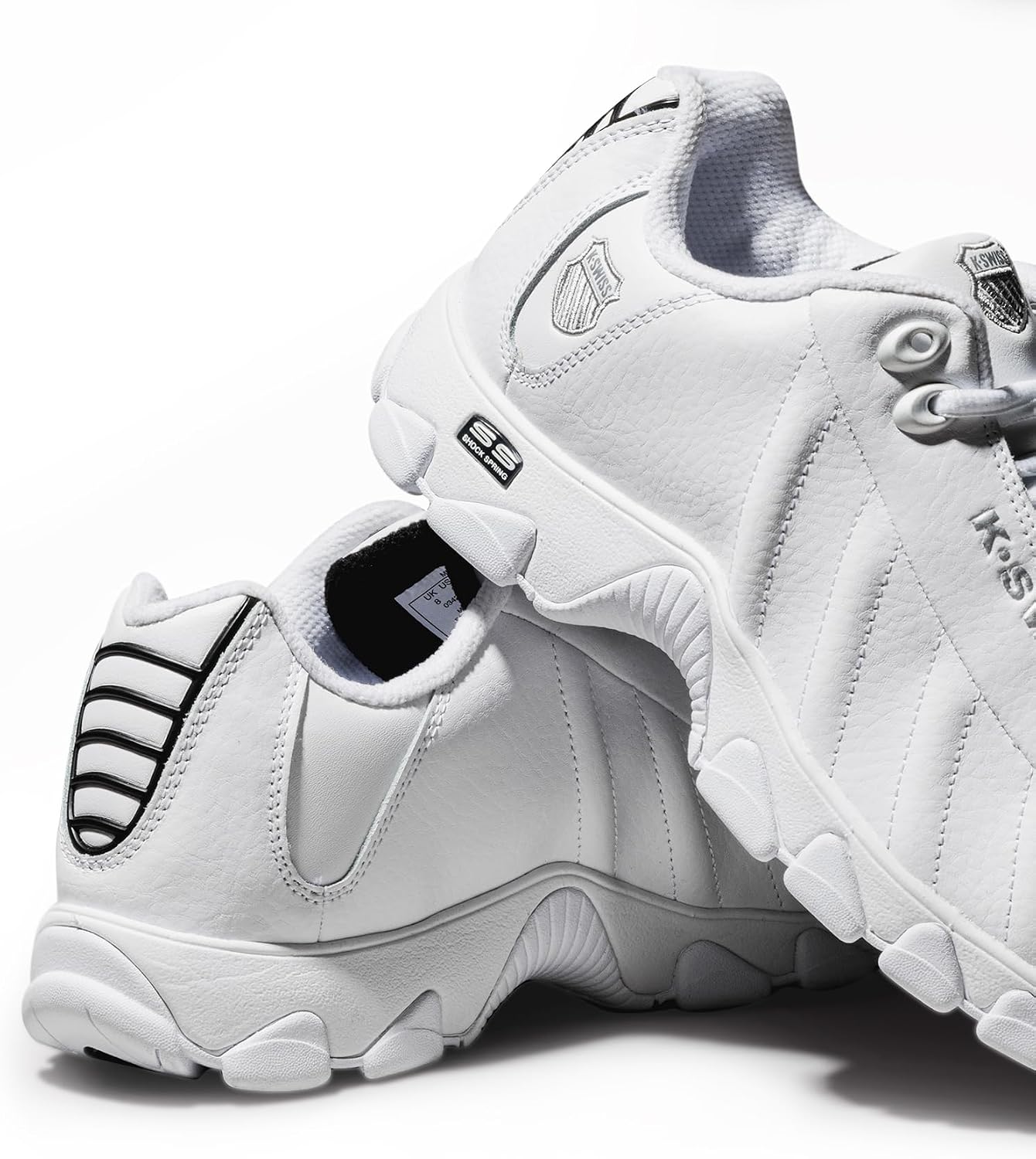 Thumbnail 6 de K-Swiss Men's ST329 CMF Sneaker: Wide Leather Upper for Tennis to Walking Comfort