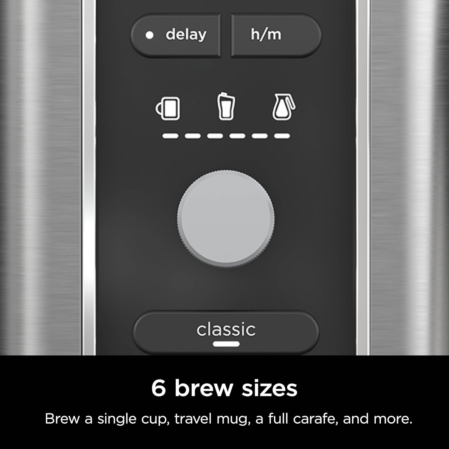 Detalle 1 de Ninja CM360C Hot & Iced Coffee Maker, Single-Serve to 10-Cup, Rapid Cold Brew