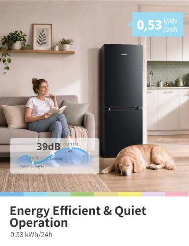 Thumbnail 5 de COMFEE' 174L Freestanding Fridge Freezer (RCB169BL2UK(E))