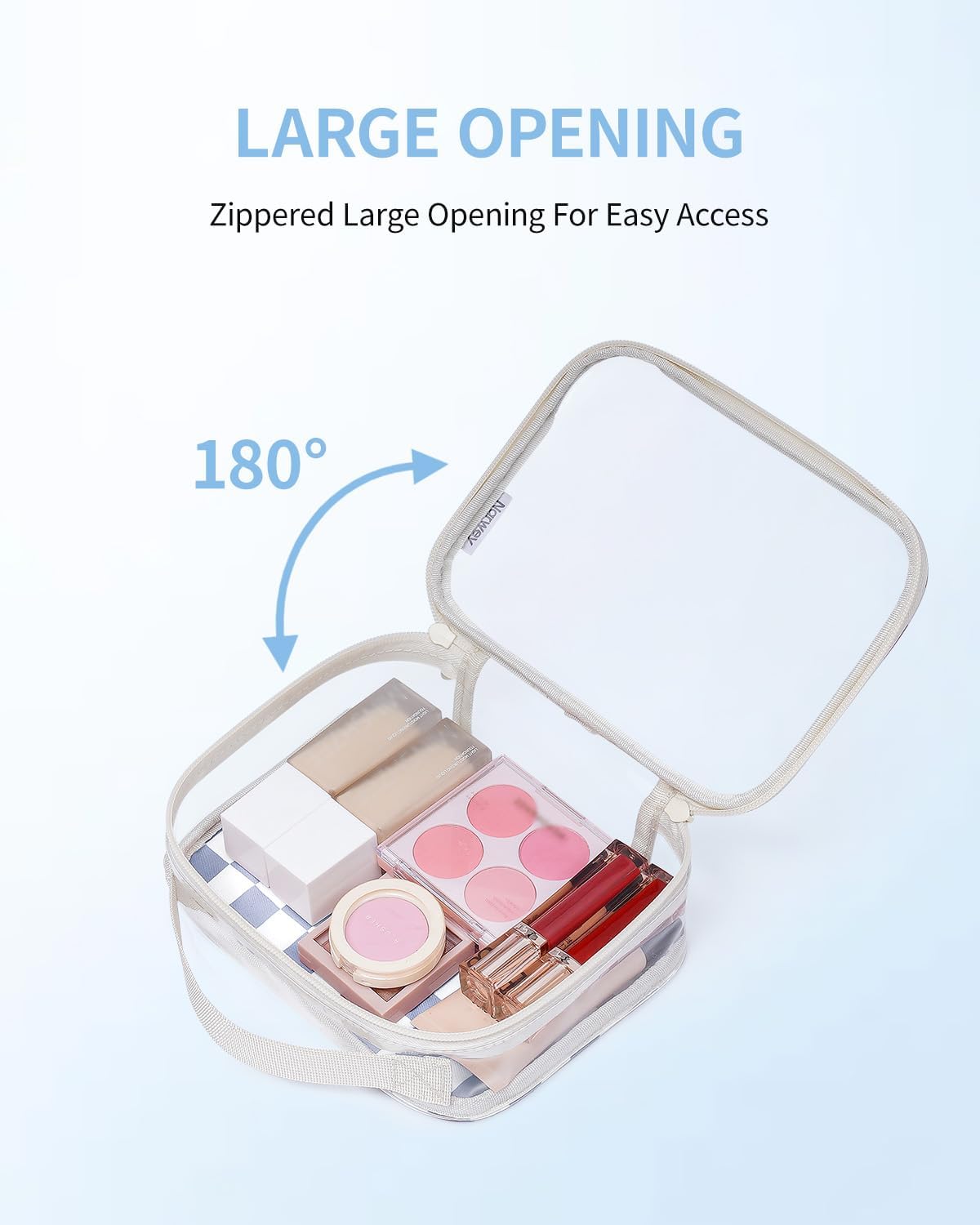 Detalle de Narwey Clear Toiletry Bag PVC