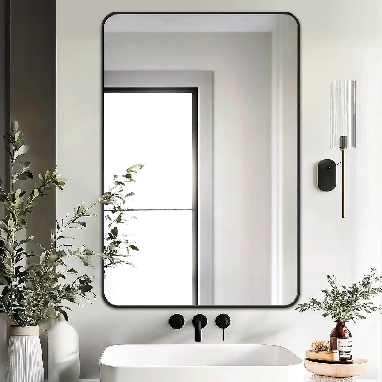 Detalle de Delma Bathroom Vanity Mirror 36x24