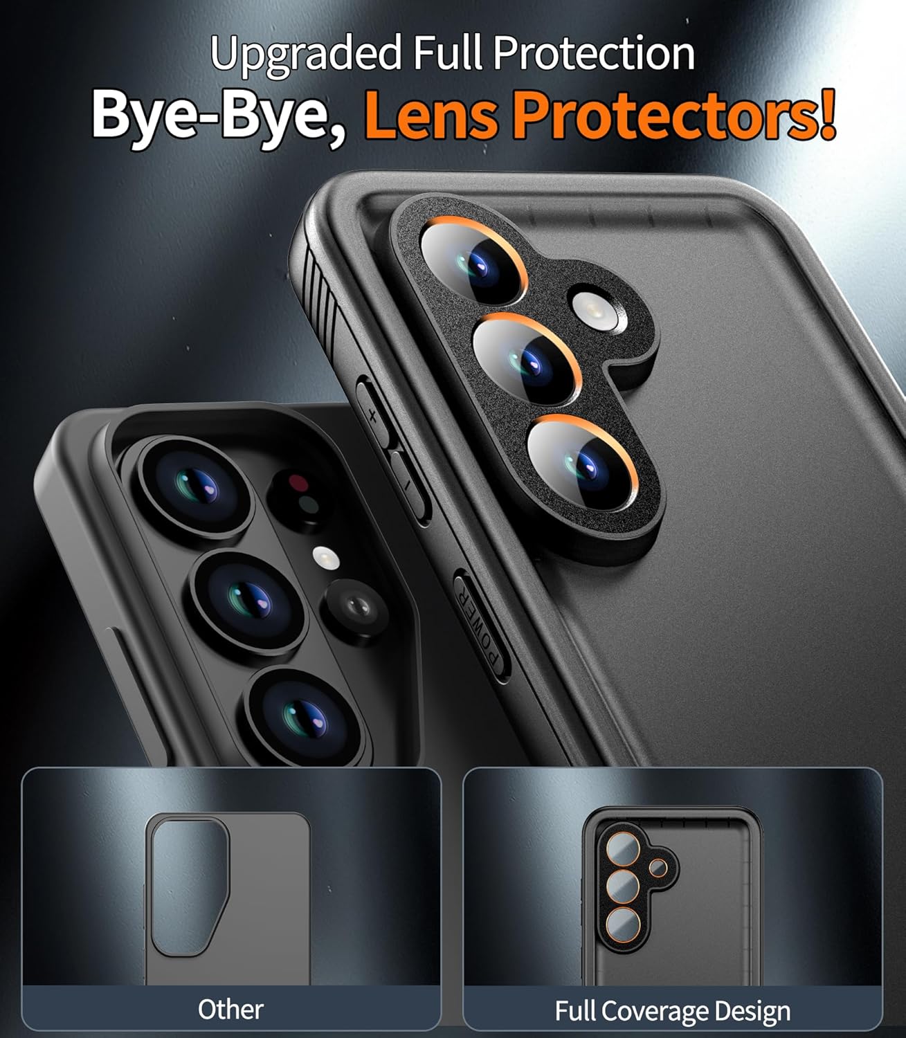 Thumbnail 4 de Cozycase TOP Full Waterproof 360 Military Case for Samsung Galaxy S24 Black