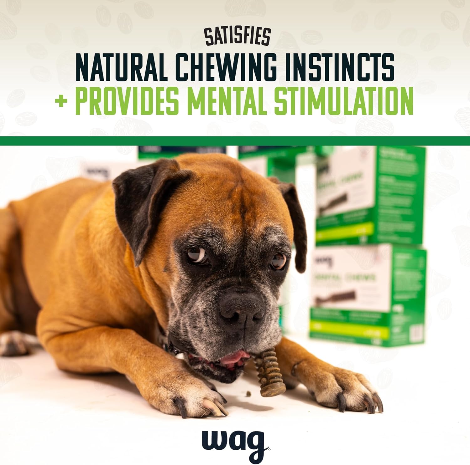 Thumbnail 5 de WAG Dental Dog Treats freshen breath and clean teeth