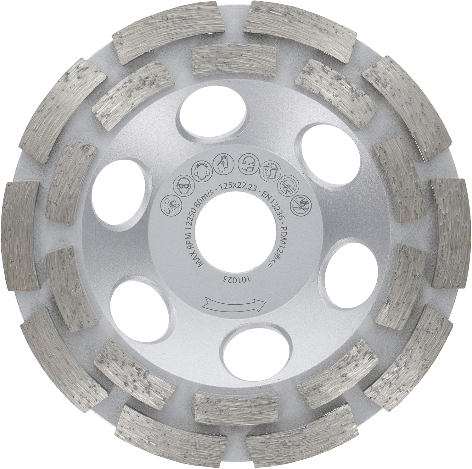 Detalle de PRODIAMANT Premium Diamant-Schleiftopf 125 mm