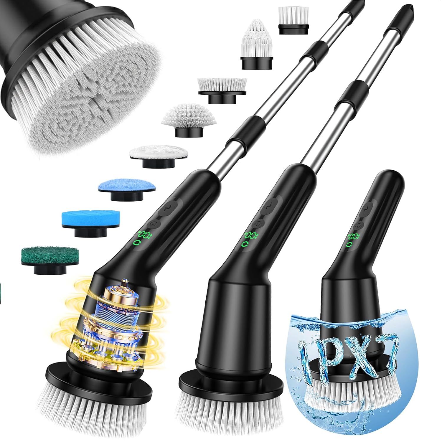 Thumbnail 6 de Electric Spin Scrubber 2-Speed Cordless Brush 🧽